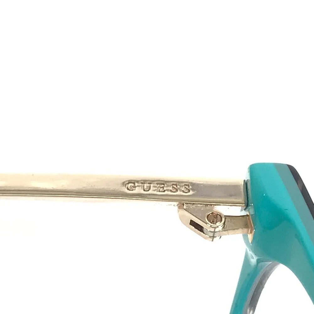 Guess Eyeglasses Frames GU2799 095 Black Blue Tortoise Gold Cat Eye 54-16-140